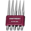 Kraftwerk, Burin, Jeu de 5 chasse-pointes porte-outils (120 mm)