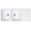 Franke Evier kite blanc 116x50 2 cuve