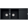Franke Evier à encastrer 90cm onyx avec siphon - 459471
