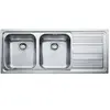Évier de cuisine de surface - FRANKE - LLX 621 - 2 bols - Rectangulair...