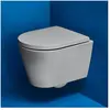 Laufen, Cuvette toilettes + bidet, WC mural COMPACT KARTELL sans rinça...