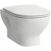 ROCA, Cuvette toilettes + bidet, WC suspendu LUA chasse d'eau basse po...
