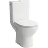 Laufen, Cuvette toilettes + bidet, Combiné WC au sol LUA profond 360x6...