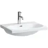 Laufen Lua - Meubelwastafel 46x60 cm, met overloop, kraangat, wit H810...