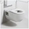 Laufen, Cuvette toilettes + bidet, WC suspendu PRO rinçage profond sai...