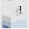 Laufen, Lavabo, Lave-mains KARTELL 460x280mm avec accoudoir à droite o...