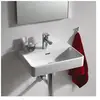 Laufen, Lavabo, Rehausse PRO S 450x340mm avec joint 1 HL blanc LCC (34...