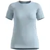 Odlo Odlo T-shirt crew neck s/s ESSENTIAL SEAMLESS BLAUW - Maat L