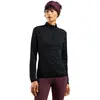 Odlo, Femmes, T-shirt fonctionnel, Zeroweight Warm 2.0 (S), Noir, S