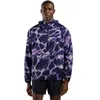 Odlo, Hommes, Veste de running, Zeroweight Print Jacket (S), Violet, S