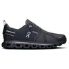 On Running Cloud 6 Waterproof Femme - Black, Black 40.5