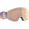 Scott Shield Skibril wit roze - lenscategorie S2