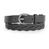 Levi's Femme Women's Braid BELTS, Regular Black, Taille unique EU, Regular Black, Taille unique