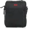 Sacoche Noire Homme Levi's Dual Strap