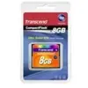 Transcend - carte mémoire flash - 8 Go - CompactFlash