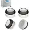 SHINING HOUSE Patin Machine a Laver, 4 Pièces Universel Tapis Antivibration Lave Linge Socle Anti-Dérapants Pied Amortisseurs Antirouille Support pour Séchoir,