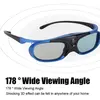 Lunettes 3D - DLP Link - Rechargeables - Haute transparence - Compatib...