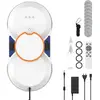 PRUMYA Robot Laveur De Vitre Électrique + Télécommande Corde De Sécuri...