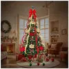 PRUMYA Sapin De Noël Lumineux Pliable 1.5M Décoration De Fête Avec LED...