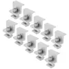 SURENHAP 10PCS Pince Panneau Solaire Montage Facile ALU Rail tuile Camping-car bateau