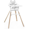 Stokke Chaise Haute Évolutive Clikk - Blanche