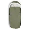 Stokke YOYO Voetenzak, Olive - Sherpa Voering, Fleece Capuchon met Tre...
