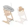 STOKKE - Chaise haute Tripp Trapp + Baby Set Naturel + Newborn Set Gri...