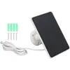 Duokon Chargeur solaire pour caméra extérieure Panneau Solaire 10W Chargeur de Batterie Micro USB Caméra Charge Panneau Solaire