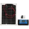 ZOR Kit de Panneau Solaire 300W DC 12V 24V 50A Étanche IP67 Haute Effi...