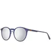 Helly Hansen Lunettes de soleil rondes pour femmes Polarized Blue