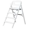 Kaos Chaise haute Klapp en hêtre Pale White