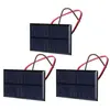 GOTOTOP Panneau Solaire 1W 6V pour Téléphone Portable Camping Extérieu...