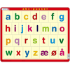 Larsen Puzzle Cadre - Alfabetet (små bokstaver) (en Norvégien) LS33