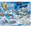 Larsen Puzzle Cadre - Verso il Polo Nord (en italien) NB7-IT