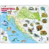 Larsen Puzzle - Croatie (m animaux) (54 pièces)