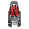 Porte-bébé - HAMAX - ZENITH RELAX - Fixation cadre - Gris/rouge