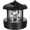 Phare à led à énergie solaire, rotatif à 360 degrés, étanche, statue r...