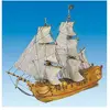 MANTUA Maquette de bateau en bois : Black Falcon