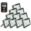 Europalamp - 10 Projecteurs led 50W Proline Blanc froid 6500K Haute Lu...