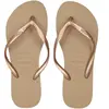 Havaianas Sandales Slimp Flip Flop Femme - Rose Gold, Rose Gold 37/38