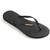 Havaianas Tongs Havaianas Slim Logo Metallic Noir - 35 - 36