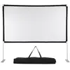 Écran de projection portable - SURENHAP - 100 pouces - Polyester - Grand angle de vue 160° - Gain 1.1
