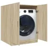 Meuble lave-linge - vidaXL - Chêne sonoma - 705x715x915 cm - 2 portes