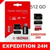 ZISONIX ISONIX Carte Micro-SD 512 Go