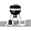 Barbecue à charbon - NAPOLEON - Charcoal Kettle Pro 57 cm - Housse de protection - 2 paniers à charbon - Noir