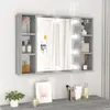 VIDAXL SALE 2025Armoire à miroir avec LED - Armoire de Salle de Bain -...