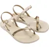 Ipanema Fashion Sandal Dames Slippers - Beige/Gold