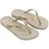 Ipanema Tongs Ipanema  Anatomica Tan Fem 81030 - Beige, Or - 38