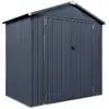 Spacemaker Gereedschapsschuur Metaal - 119x183x196 cm -Grijs