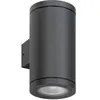 LCD, Éclairage d'extérieur, Applique murale 2flg Graphite (GU10, IP65)